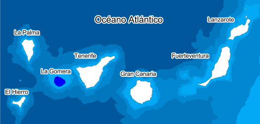 Distribuição das espécies nas ilhas Canárias Biodiversidade Databank