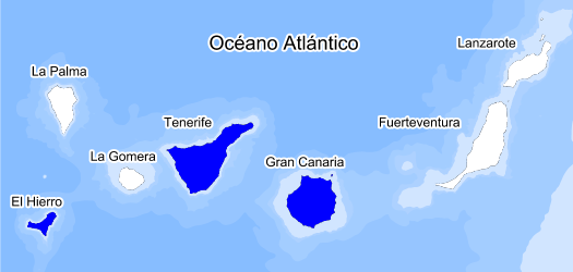 Klicken Sie hier die detaillierte Verteilung der Biodiversität Datenbank Kanarischen Inseln zu sehen