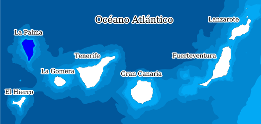 Répartition des espèces dans les îles Canaries Databank la biodiversité