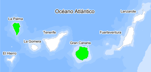 Pulse para ver la distribución detallada en el Banco de Datos de Biodiversidad de Canarias